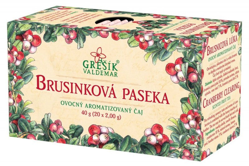 GREŠÍK Brusnicová lúka 40g. / 1bal