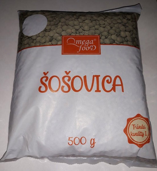 Šošovica 500g, Omega. / 1ks